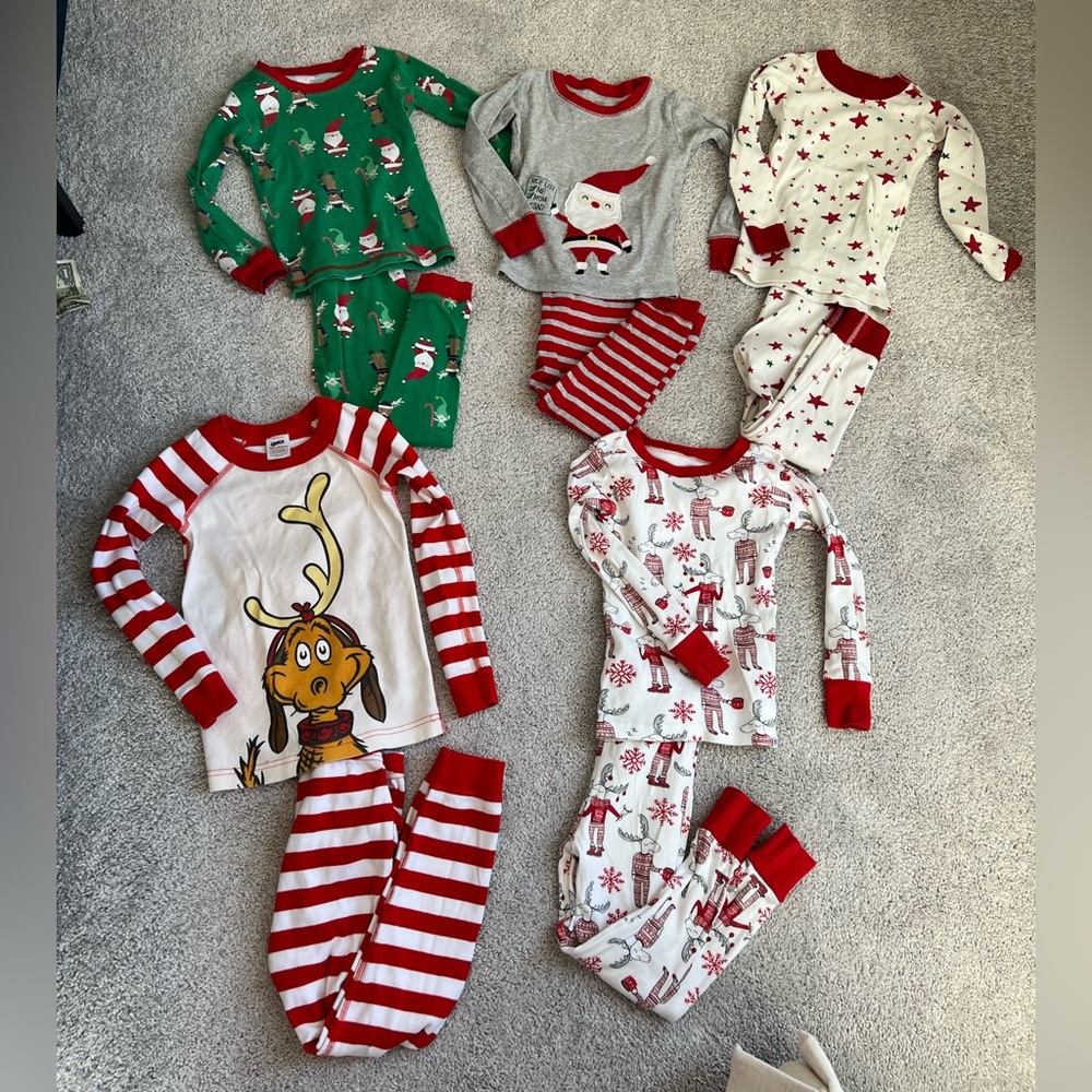Kids’ Christmas Pajama Set Bundle